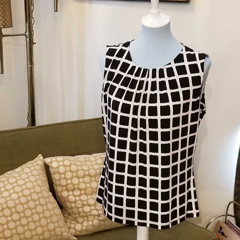 Calvin Klein graphic print tank top